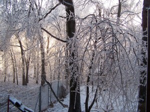 dawn ice storm